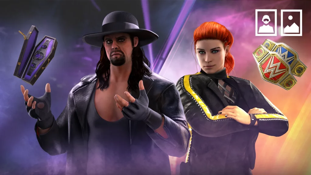 Undertaker and Becky Lynch characters in Rainbow Six Siege.