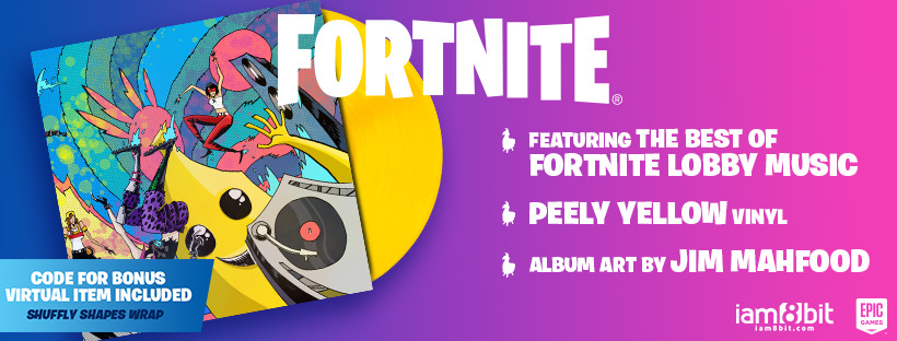 Fortnite to release ‘Best of the Lobby’ vinyl cover image