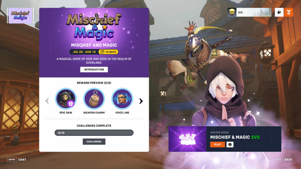 Mischief &amp; Magic screenshot (Image via Blizzard Entertainment)