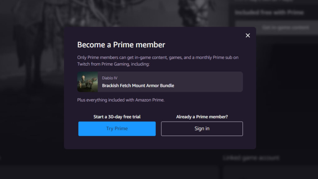 How to become a Prime Gaming member 