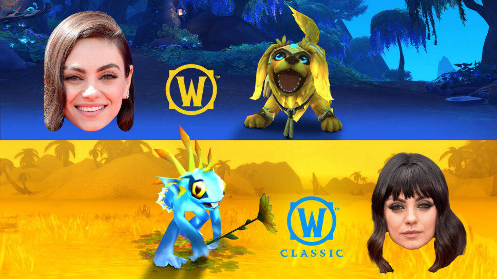 Mila Kunis wants you to buy this World of Warcraft pet pack for Ukraine cover image