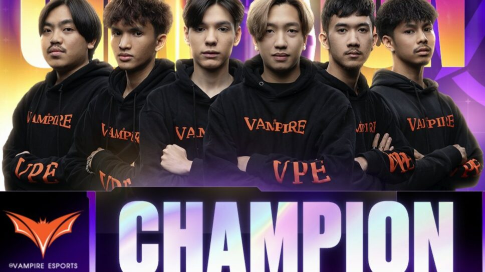 Vampire Esports wins PMWI 2023, back-to-back Champions cover image