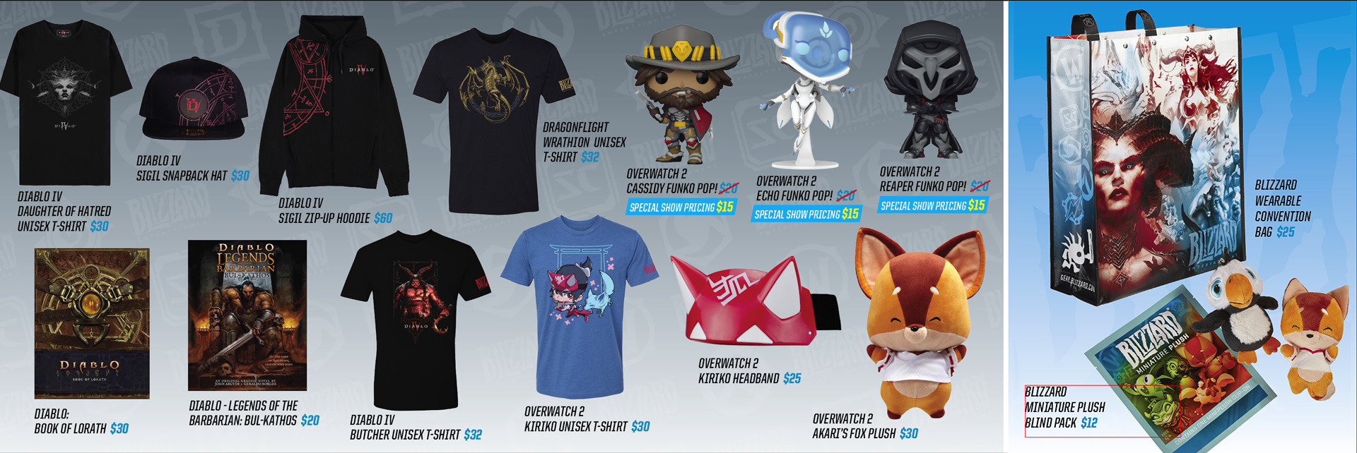 Alright Who do I have to bribe to get the Blizzard SDCC merch