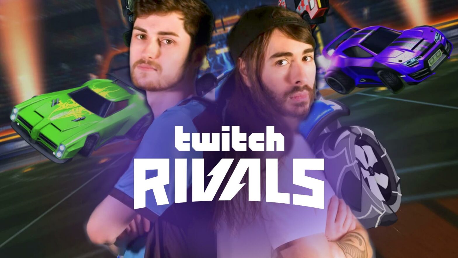 xQc and moistcr1tikal join Twitch Rivals Rocket League Face Off ft. Rizzo