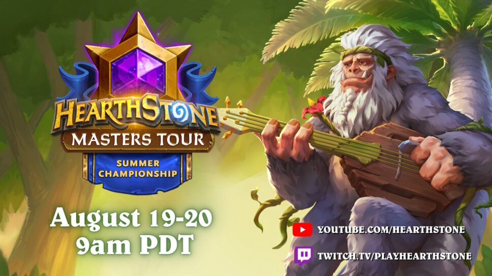 Hearthstone Summer Masters Tour Championship coming up with Twitch Drops! cover image