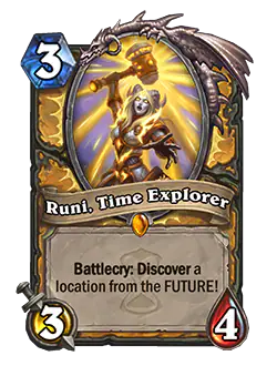 Caverns of Time is Hearthstone's first ever Wild expansion, also