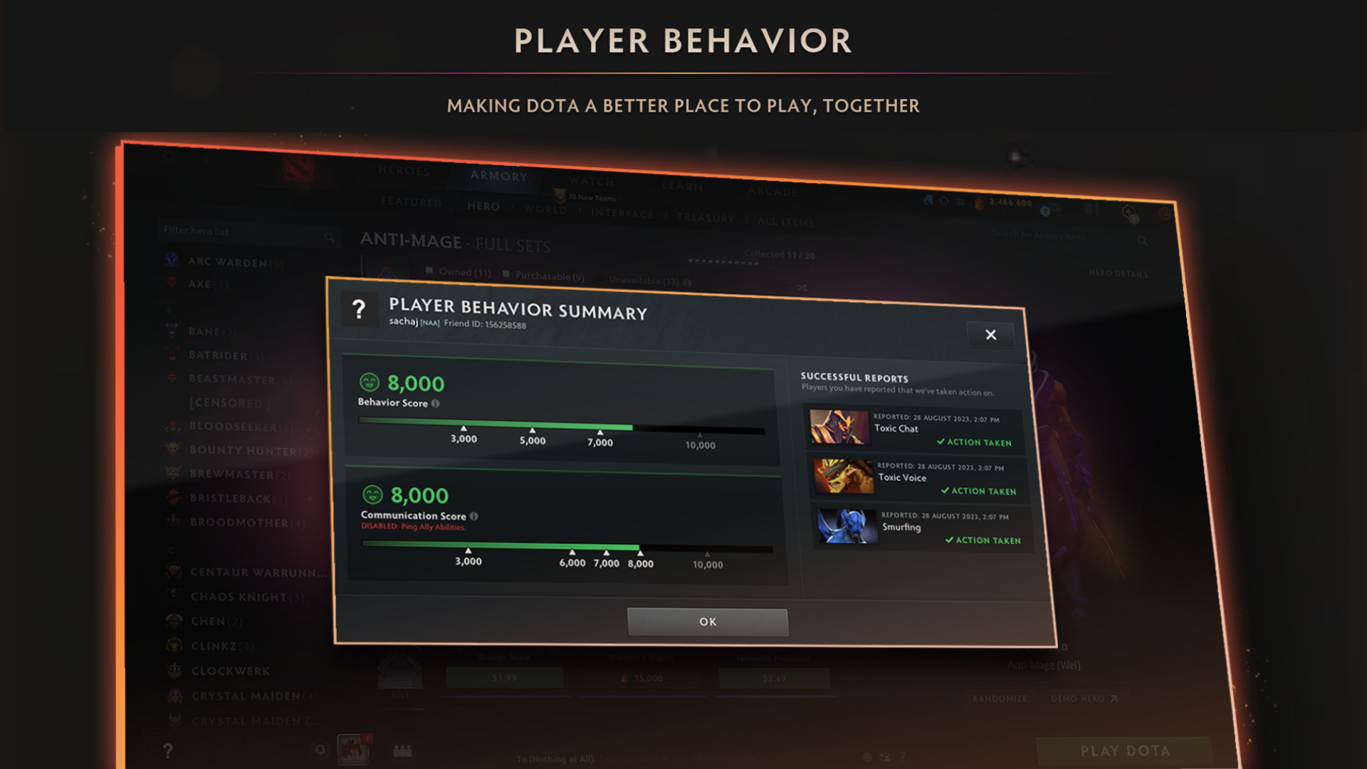 90,000 Smurf Accounts Banned In DOTA 2