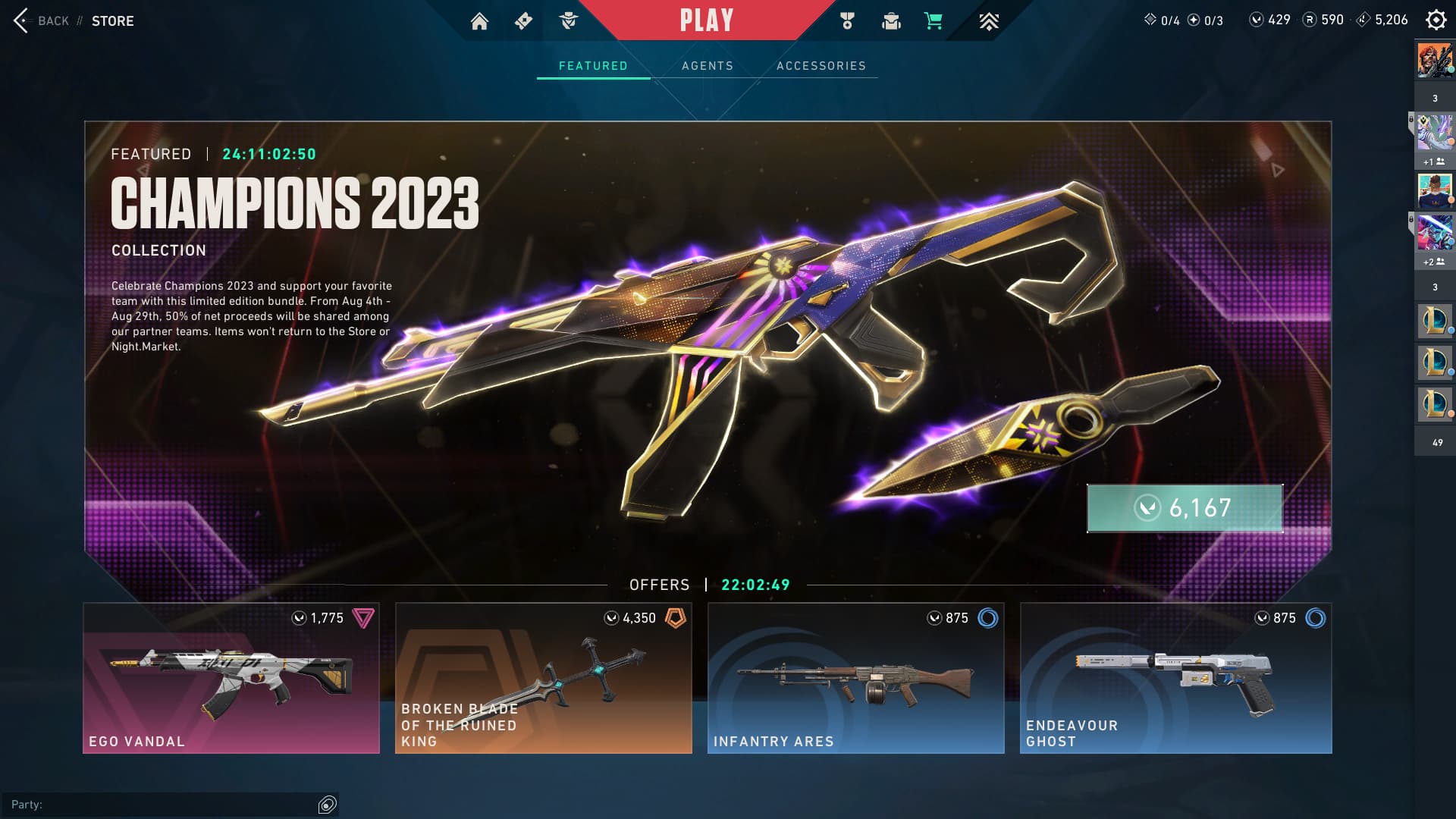 VALORANT Champions 2023 Bundle: Skins, price, and more