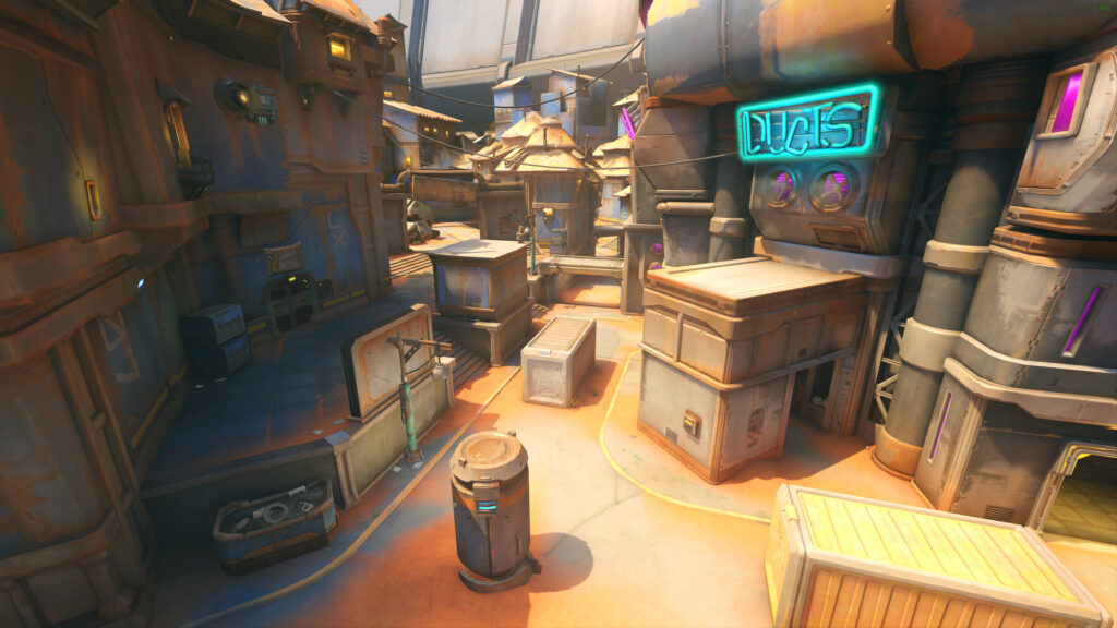 Overwatch 2 New Junk City map screenshot (Image via Blizzard Entertainment)