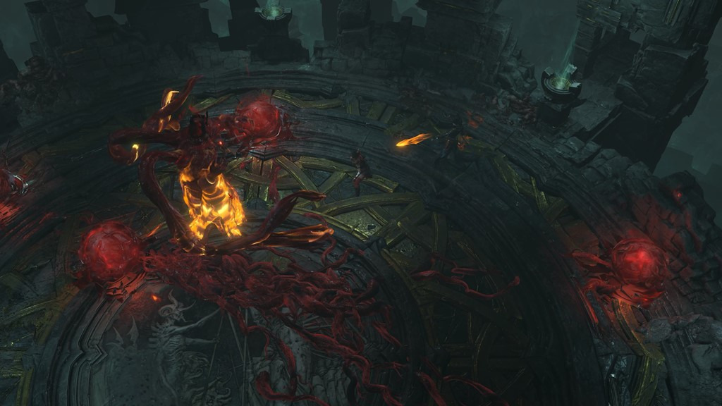 Dungeon gameplay screenshot (Image via Blizzard Entertainment)