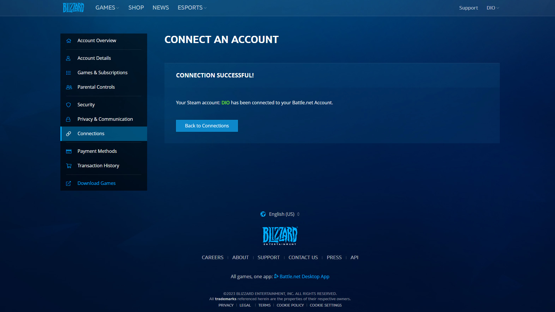 How do I link my Battle.net games to Steam (Image via Blizzard Entertainment)
