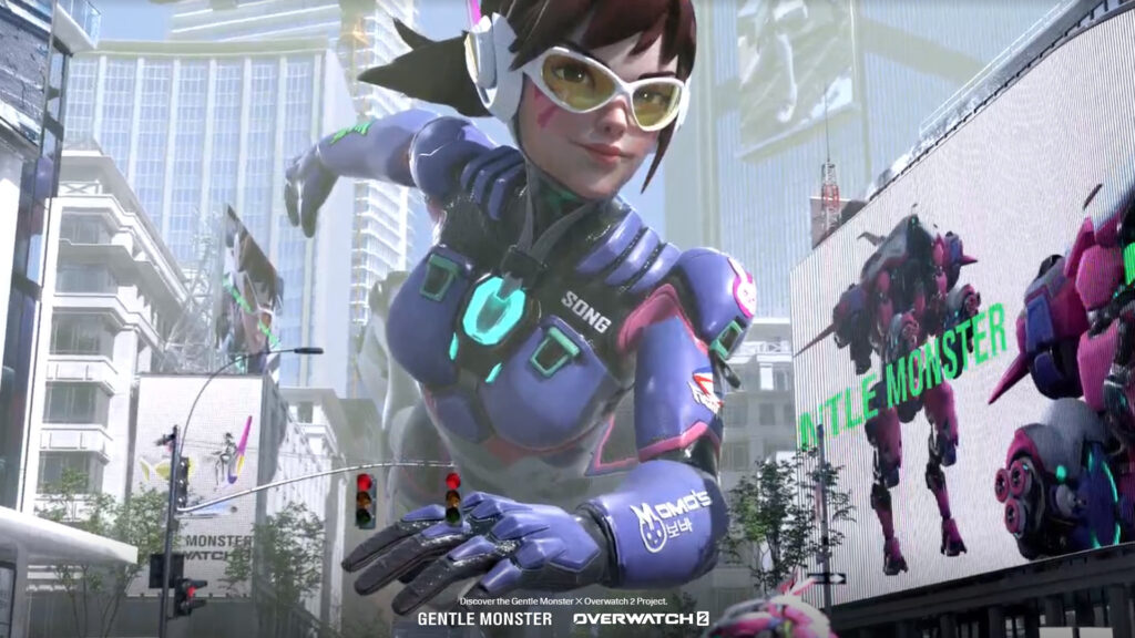 Gentle Monster x Overwatch 2 filter challenge screenshot (Image via Gentle Monster)