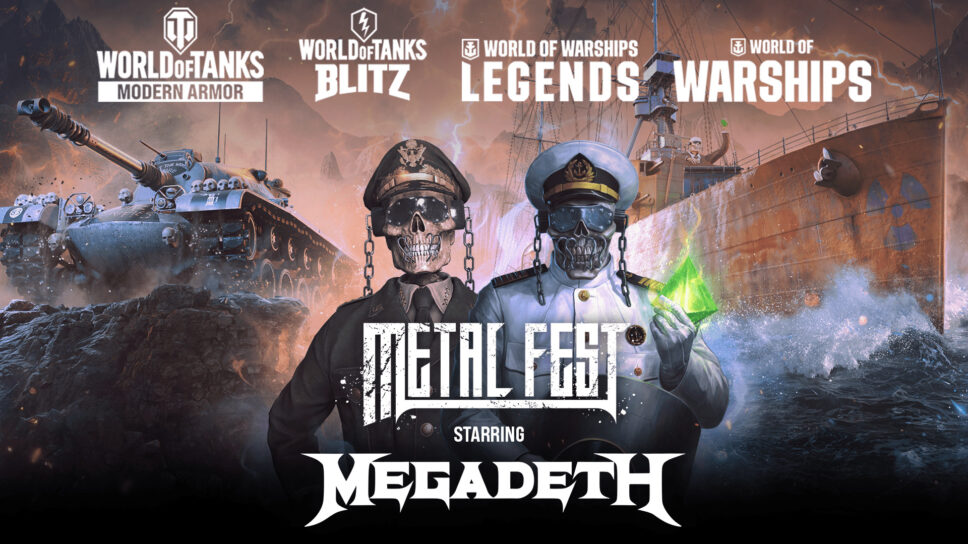 Peace Sells – Megadeth will roll into World of Tanks and World of Warships for WARGAMING’s “Metal Fest” cover image