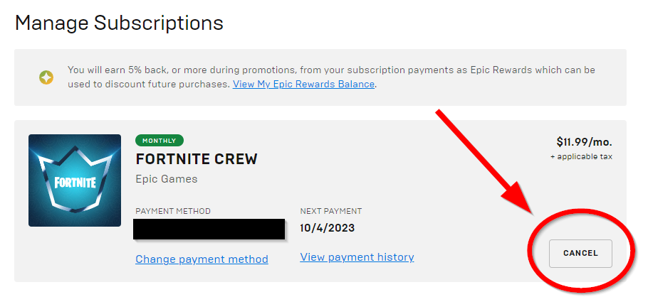 How to cancel Fortnite crew - instructions for PS5, PS4, Xbox, PC