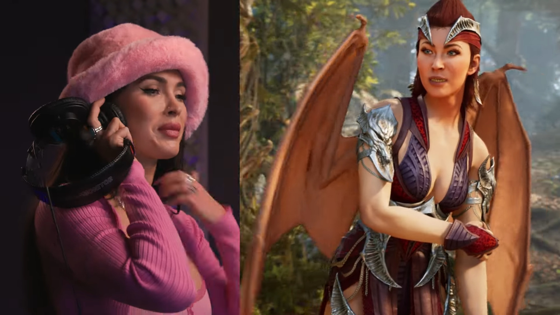 The New 'Mortal Kombat' Game Let's You Play As a Vampire Megan Fox
