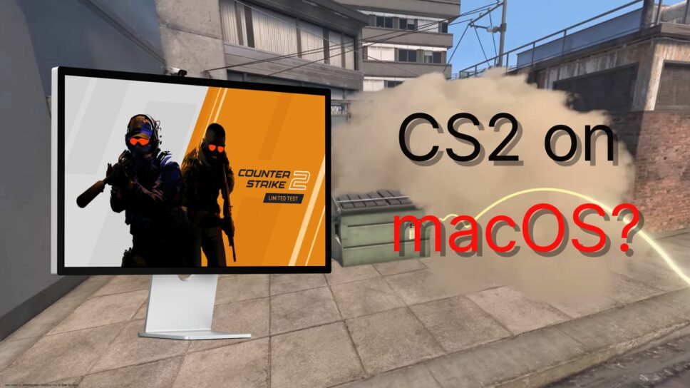 Counter Strike 2 (Source 2) Running at 2560x1600 60 FPS Macbook