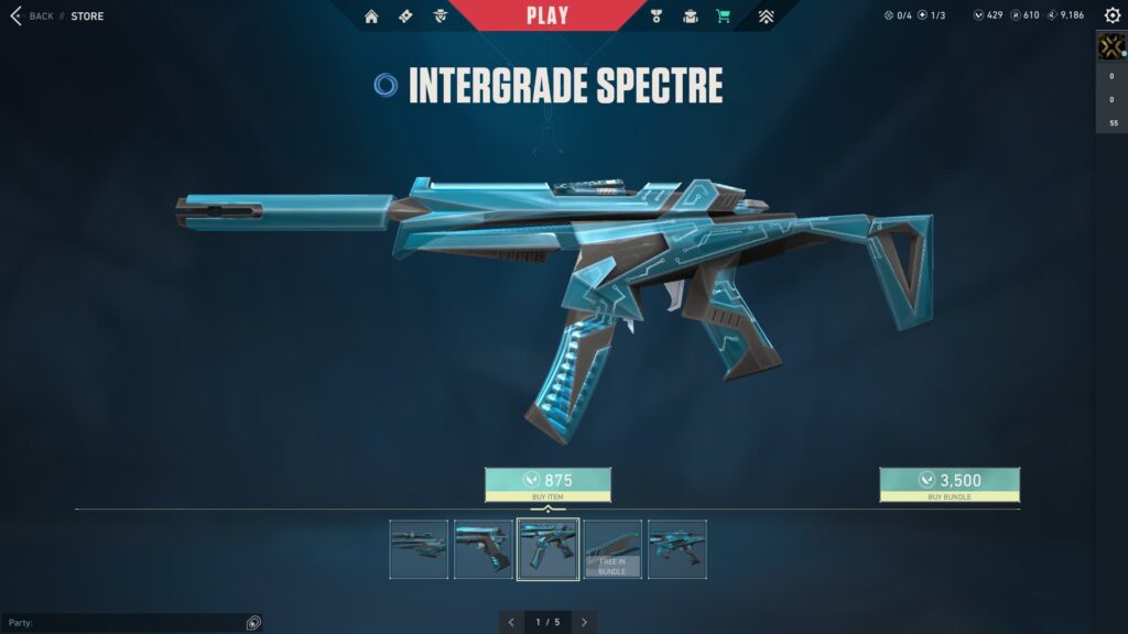 Valorant's Intergrade Bundle will be the perfect skins for Neon