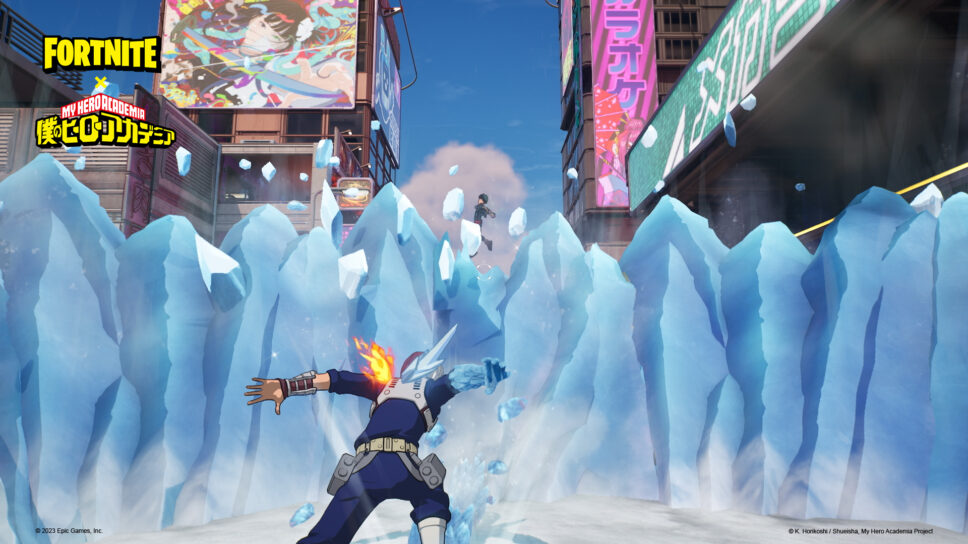 Fortnite Ice Wall Mythic ability: How to find and use cover image