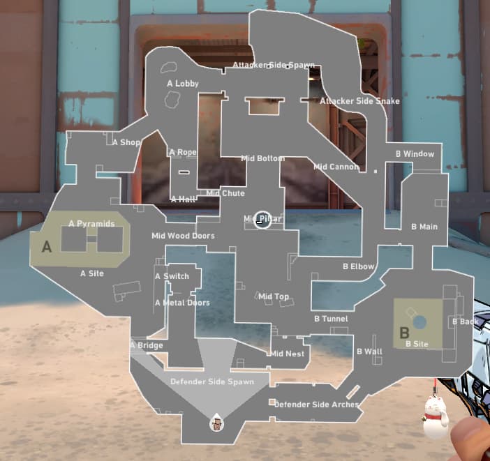 Valorant Pearl map callouts and locations you should know