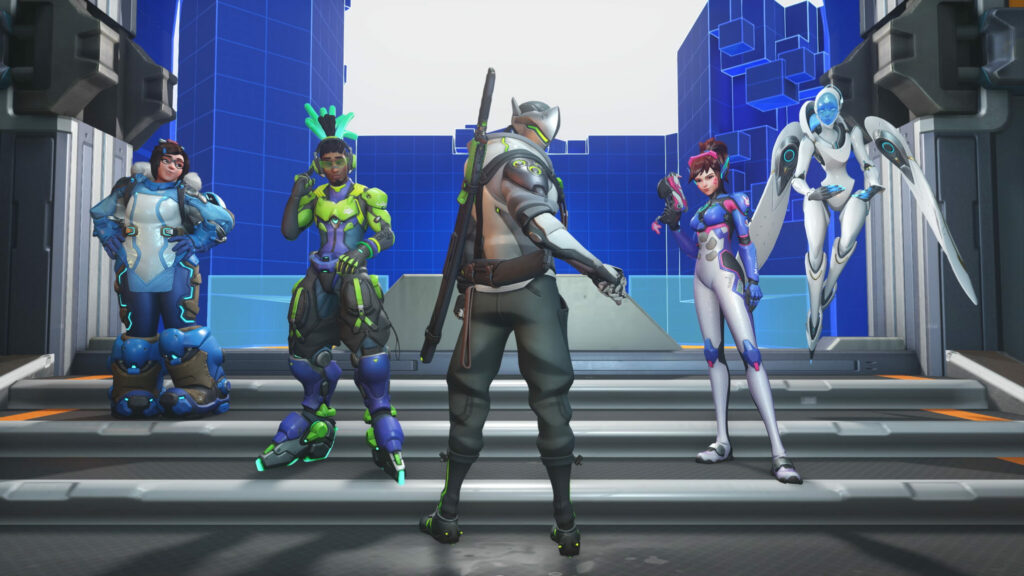 Overwatch 2 Hero Mastery mode gets Genji, Mei, Lucio, D.Va and Echo (Image via Blizzard Entertainment)