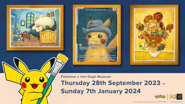 This Pokémon x Van Gogh Pikachu TCG promo card is perfect preview image