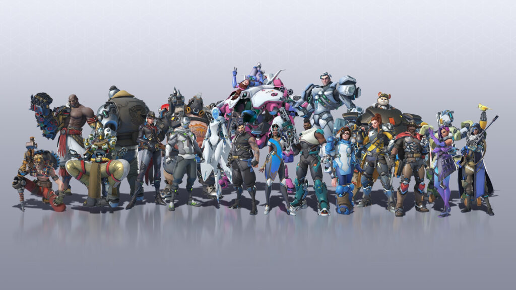 Overwatch 2 heroes (Image via Blizzard Entertainment)