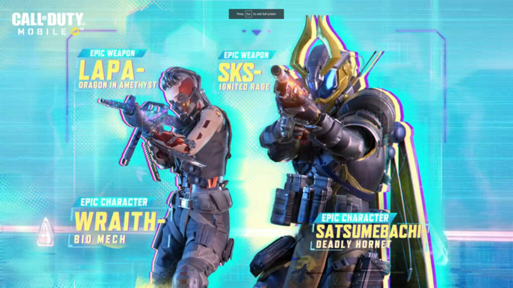 CoD Mobile Season 8 weapons (Image via Activision Publishing, Inc.)