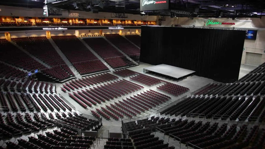 The Orleans Arena.