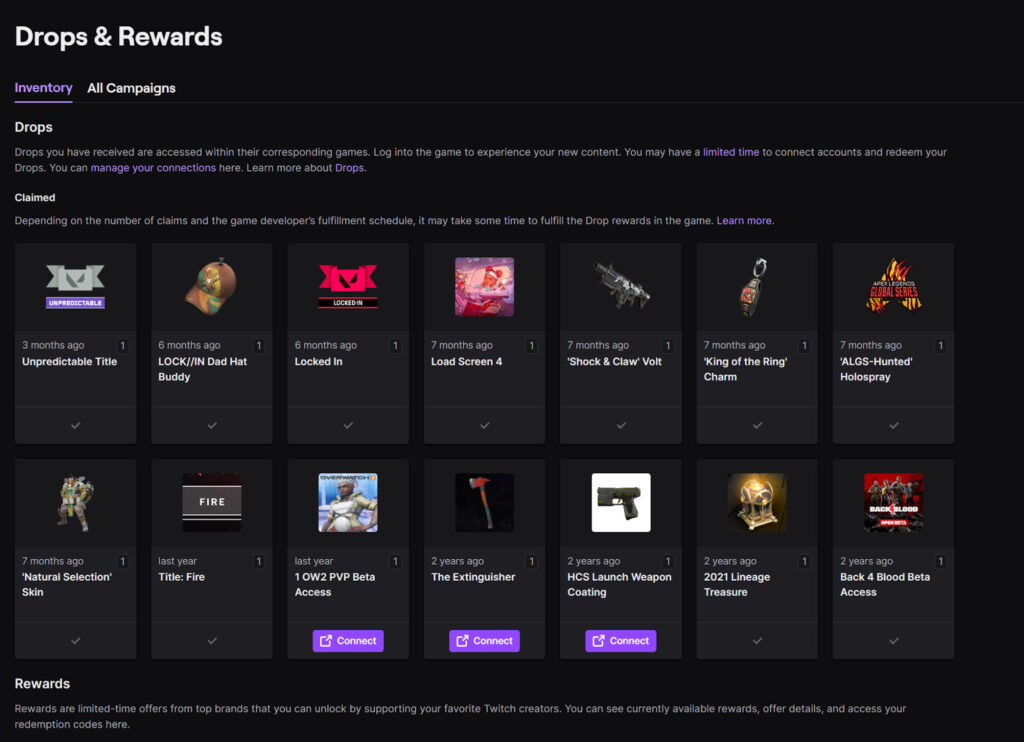 How to Check Twitch Drops Inventory and Progress