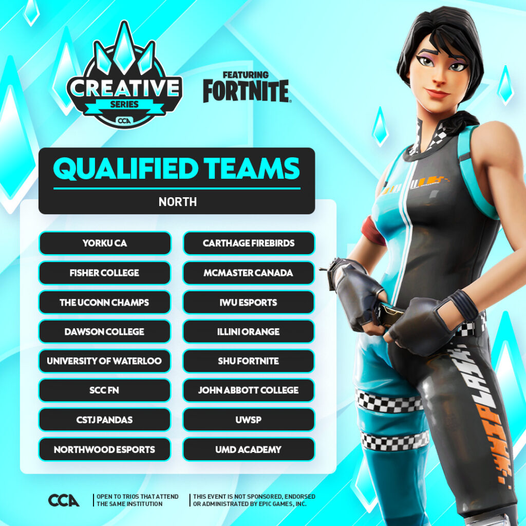 CCA Fortnite Creative Series (North Qualifiers)