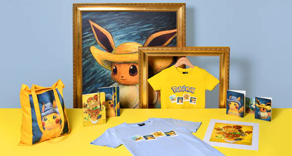 This Pokémon x Van Gogh Pikachu TCG promo card is perfect