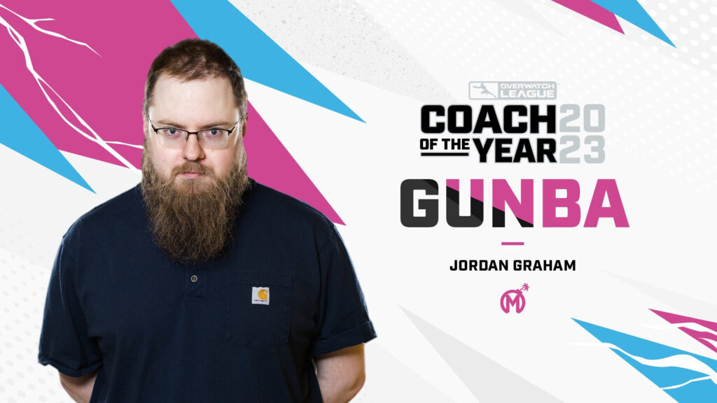 Overwatch League 2023 Florida Mayhem's Gunba becomes esports coach of the year
