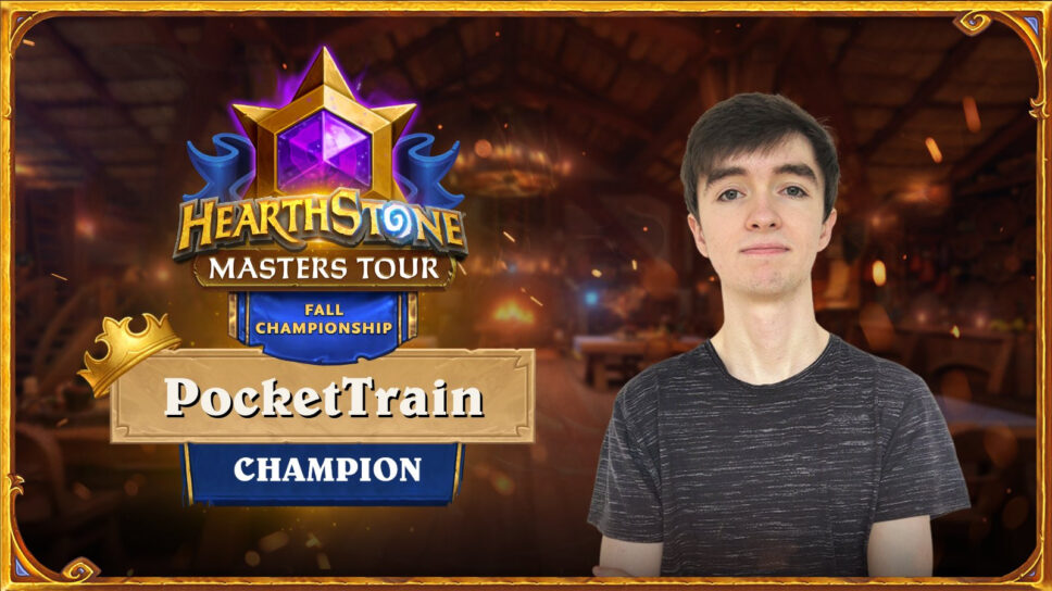 PocketTrain takes bittersweet victory at Hearthstone Masters Tour Fall Championship 2023 cover image