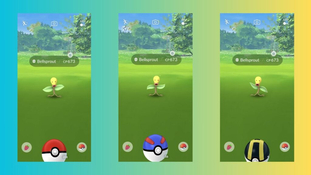 There are three different types of Poké Balls players have access to in general gameplay. Their catch rate multiplier distinguishes them.