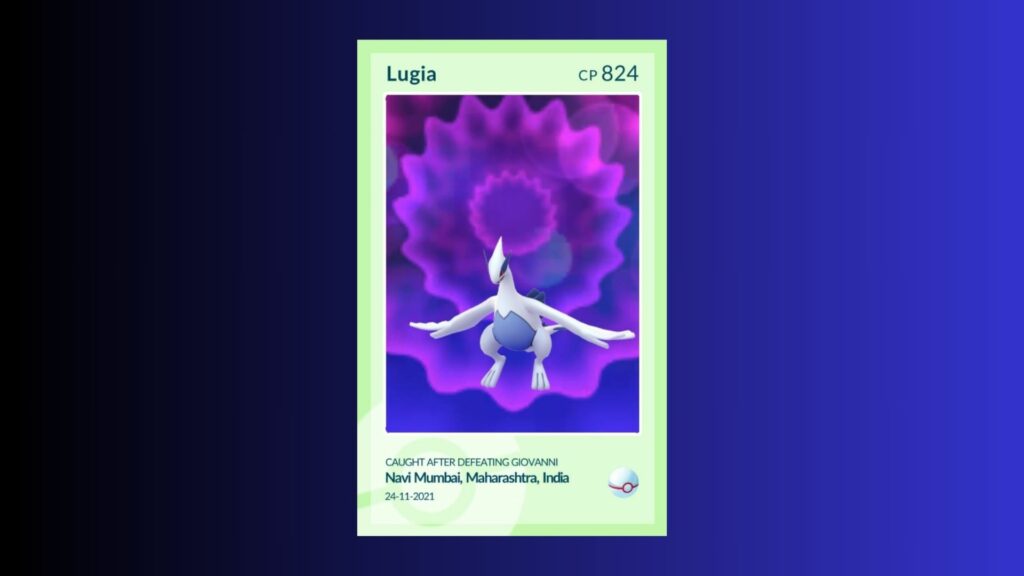 Players can now capture this Pokémon by defeating it as a shadow raid boss (Image via Niantic)