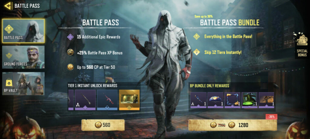 Battle Pass cost 