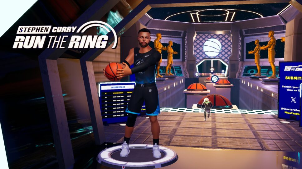 Steph Curry Fortnite map announced, Icon skin to follow? cover image