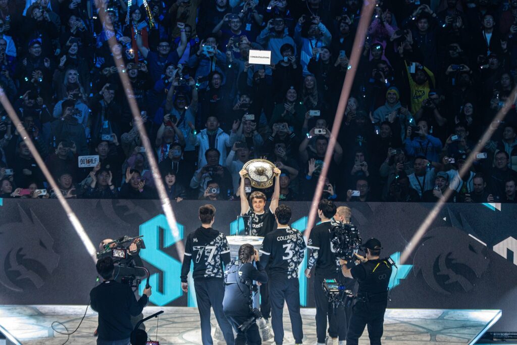 TI12 closed its curtains with the crowning of two-time TI champions, Team Spirit.<br>(Image via Valve)