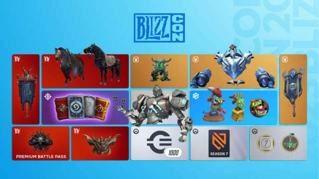 Here’s every mount and murloc in the Blizzcon Collection Pack preview image