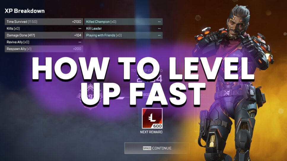 How to level up fast in Apex Legends: 12 different ways cover image