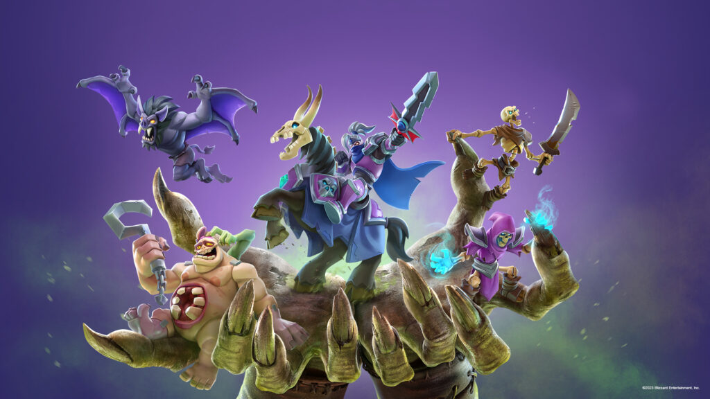 Undead in Warcraft Rumble (Image via Blizzard Entertainment)
