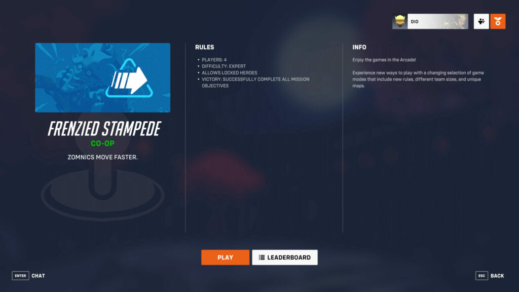 Frenzied Stampede information (Image via Blizzard Entertainment)