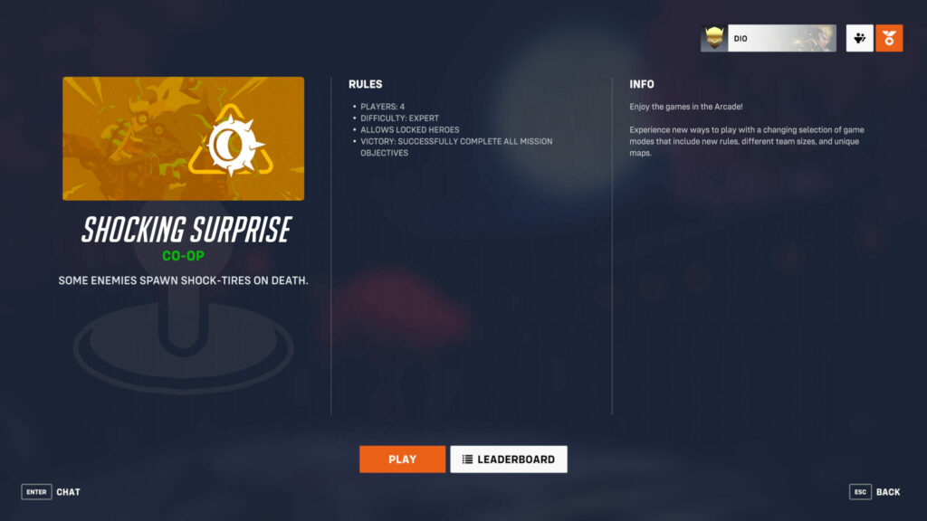 Shocking Surprise details (Image via Blizzard Entertainment)