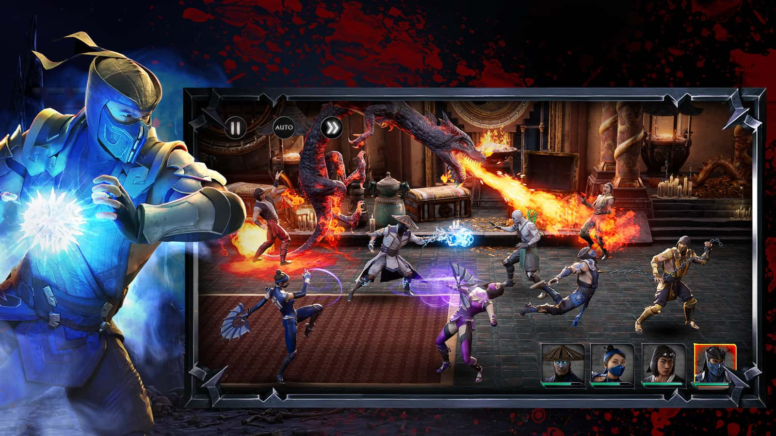 Mortal Kombat Onslaught screenshot (Image via Warner Bros. Games)