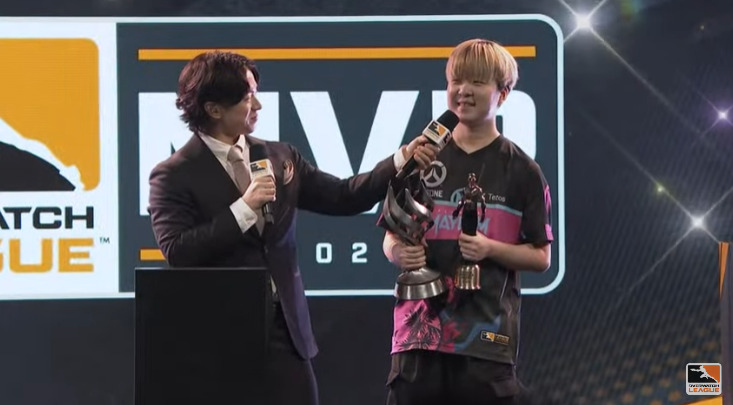 Someone becomes the 2023 Overwatch League MVP (Image via Blizzard Entertainment)
