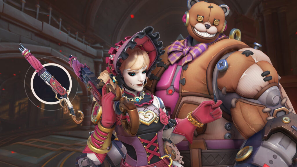 Overwatch 2 Haunted Doll Ashe skin (Image via Blizzard Entertainment)