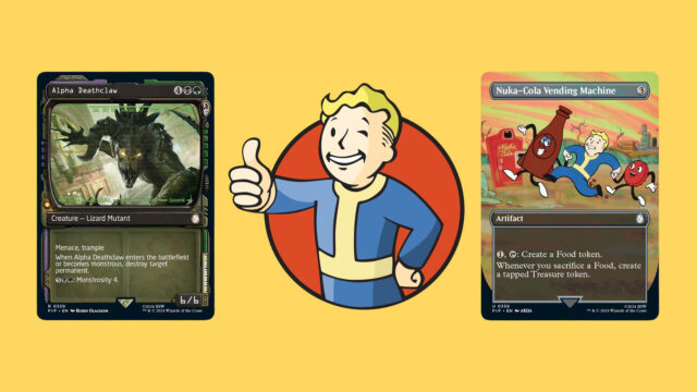 War (Magic: The Gathering) never changes: Our first peek at the MTG x Fallout set preview image