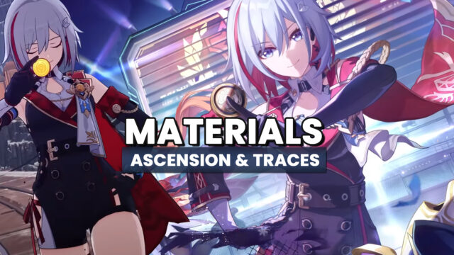 Honkai Star Rail Topaz: Ascension and Trace materials preview image