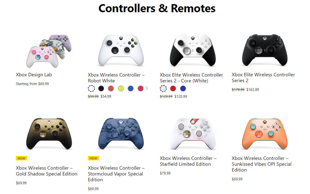 Xbox controller difference - Microsoft Community