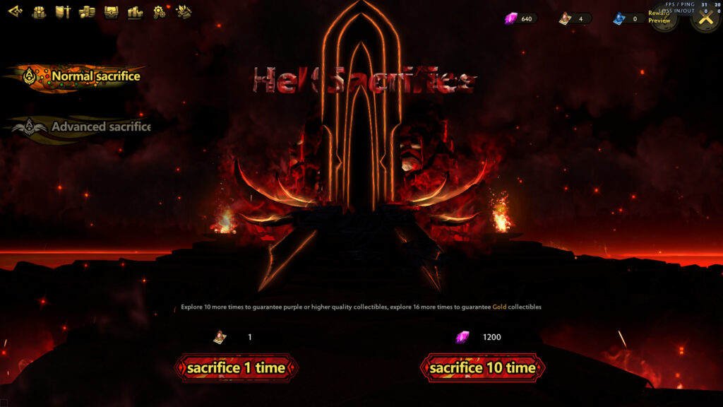 Hell Sacrifice screenshot (Image via Sunlight Studio)